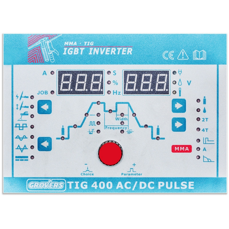 Аргонодуговой инвертор Grovers TIG 400 AC/DC PULSE