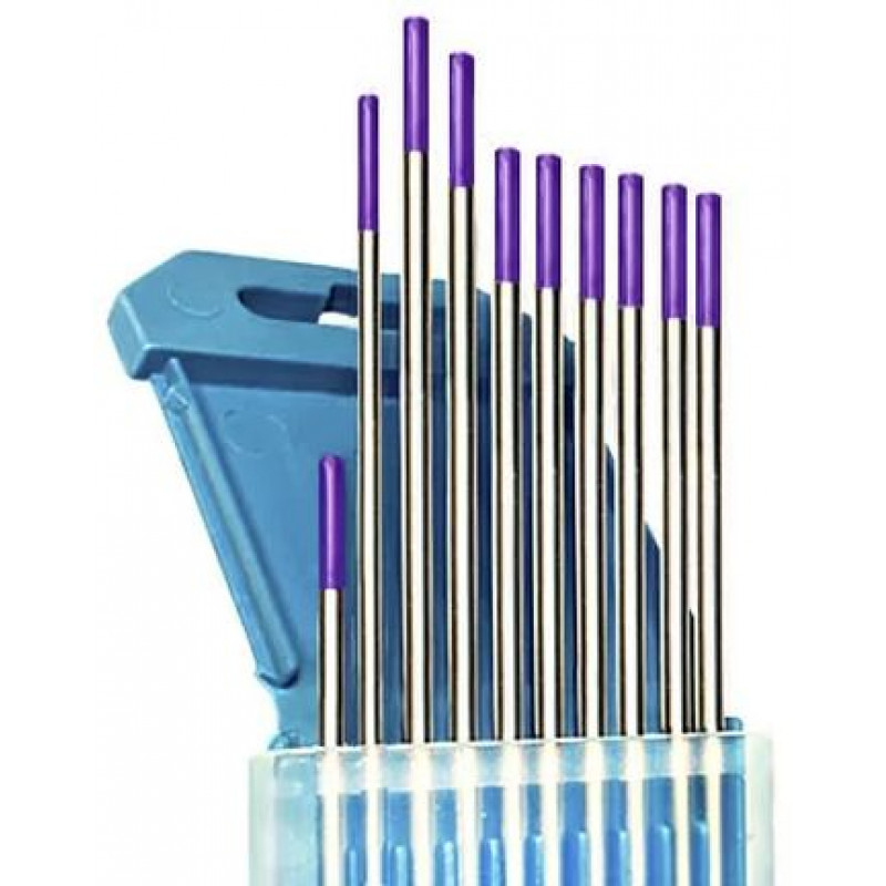 Электроды вольфрамовые Кедр WE-3-175 D=2.4 мм (фиолетовый) AC/DC